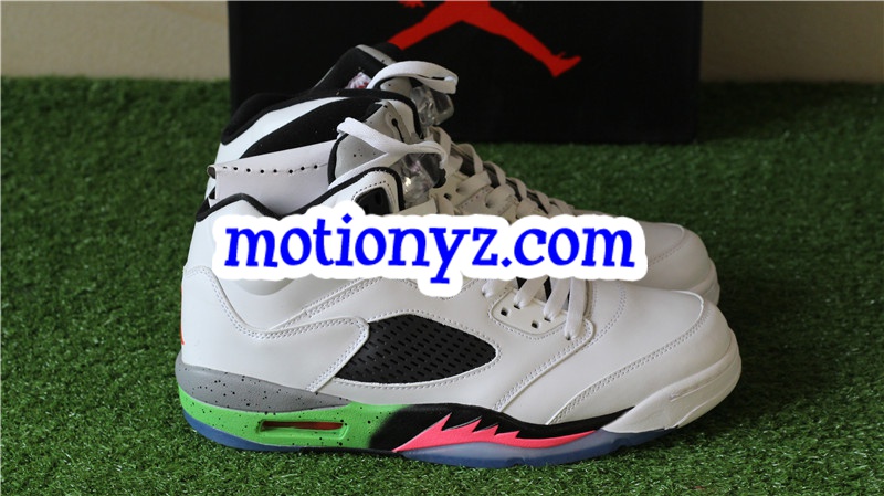 Authentic Air Jordan 5 Retro Poison Green